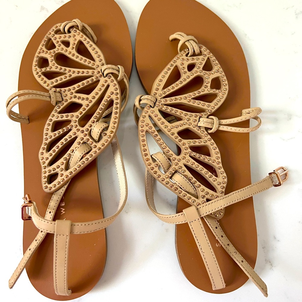 Never worn Sophia Webster butterfly sandals